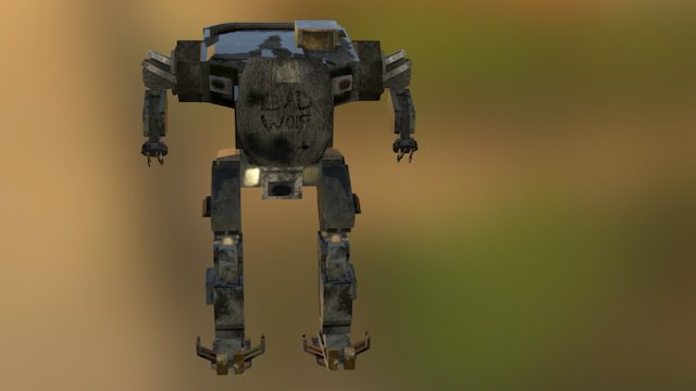 Mech final Model 3D Model