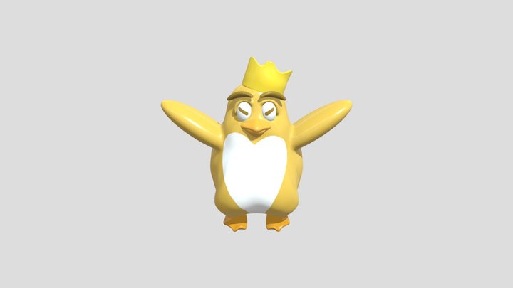 penguin(yellow) 3D Model
