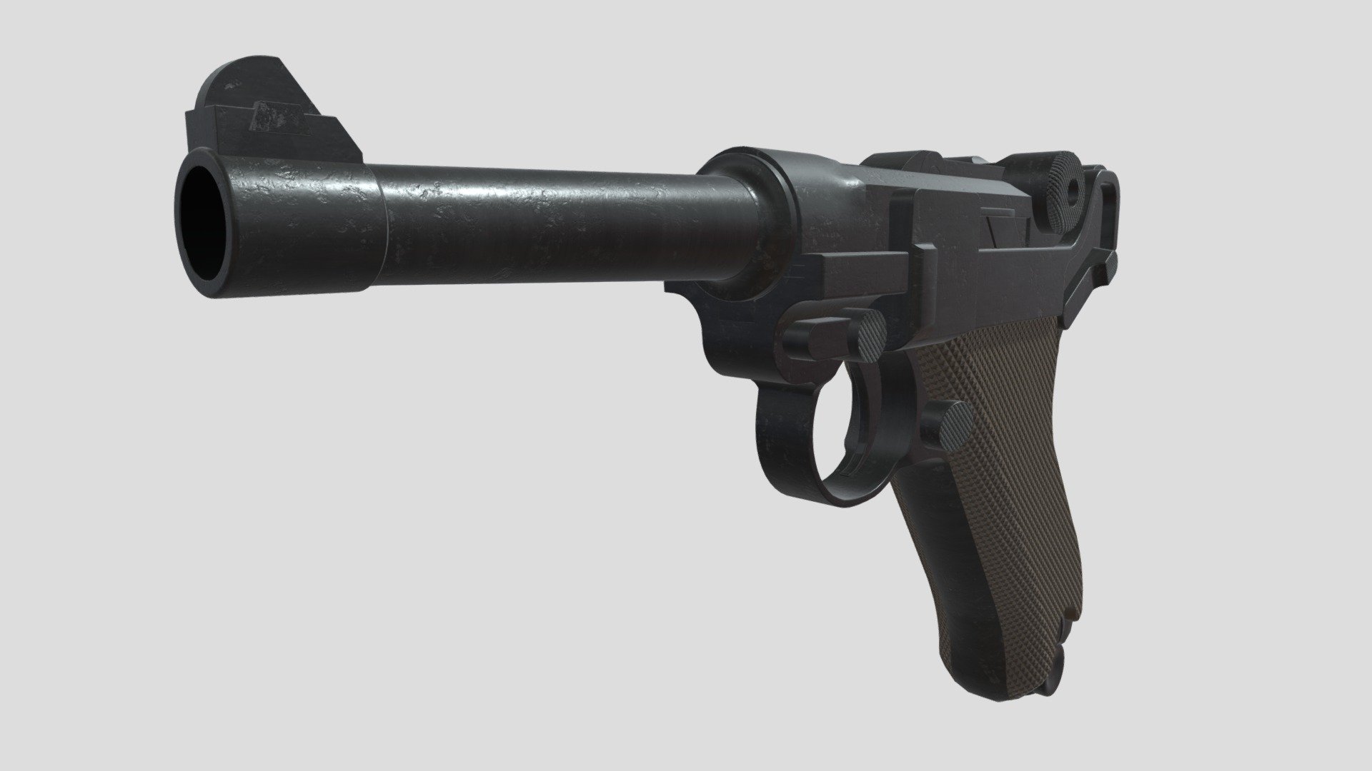 Luger - 3D model by c2234034 [7f01372] - Sketchfab