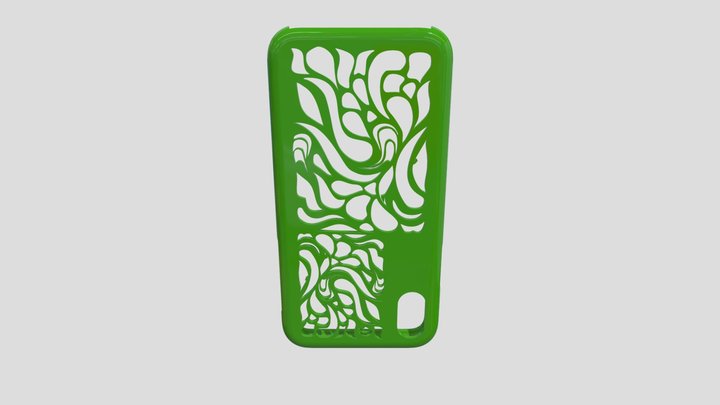 I Phone_X_case 3D Model