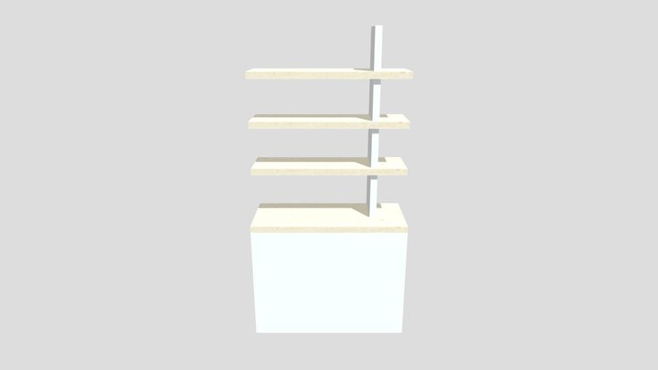 Shelf On Own 3D Model