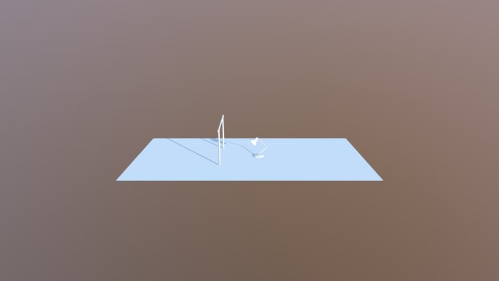 Lamp Swing Anim 3D Model