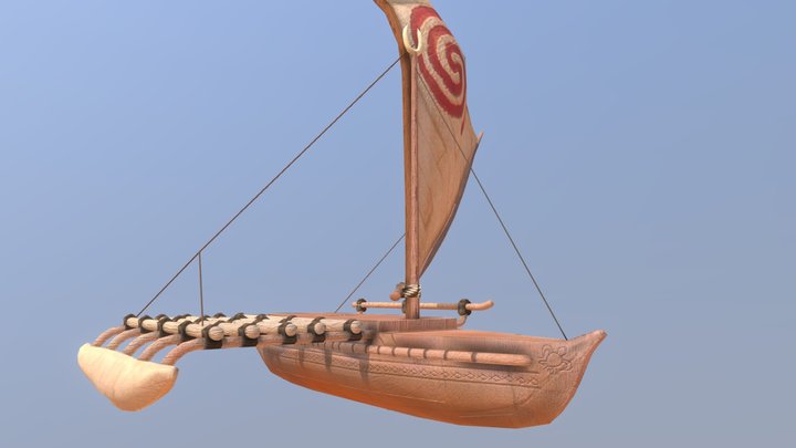 Moana/Vaiana Canoe