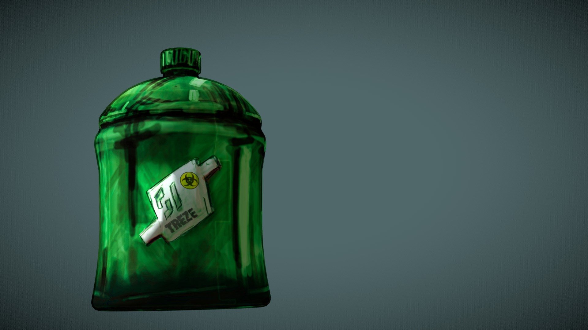 Biohazard Bottle