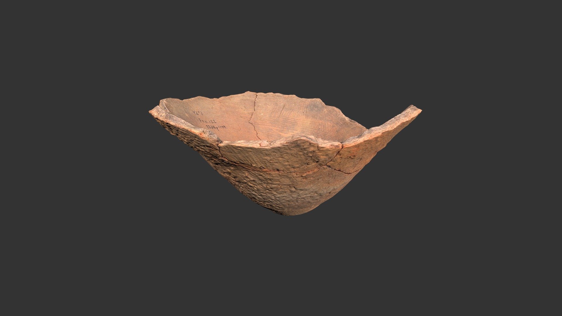 Uwharrie Net Impressed Jar Base (2238p1744)