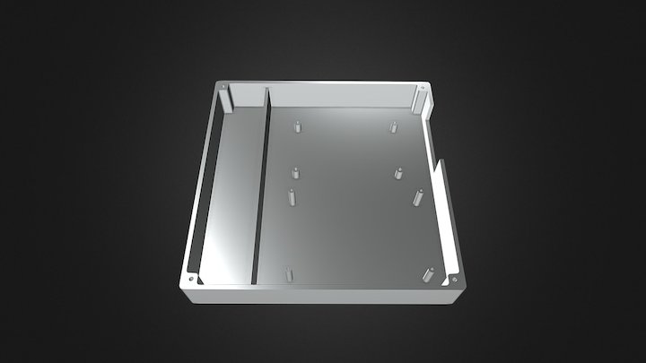Stowaway bottom enclosure 3D Model