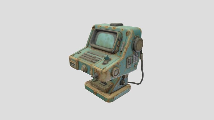 Retro futuristic device – Modelo 3D gratuito STL