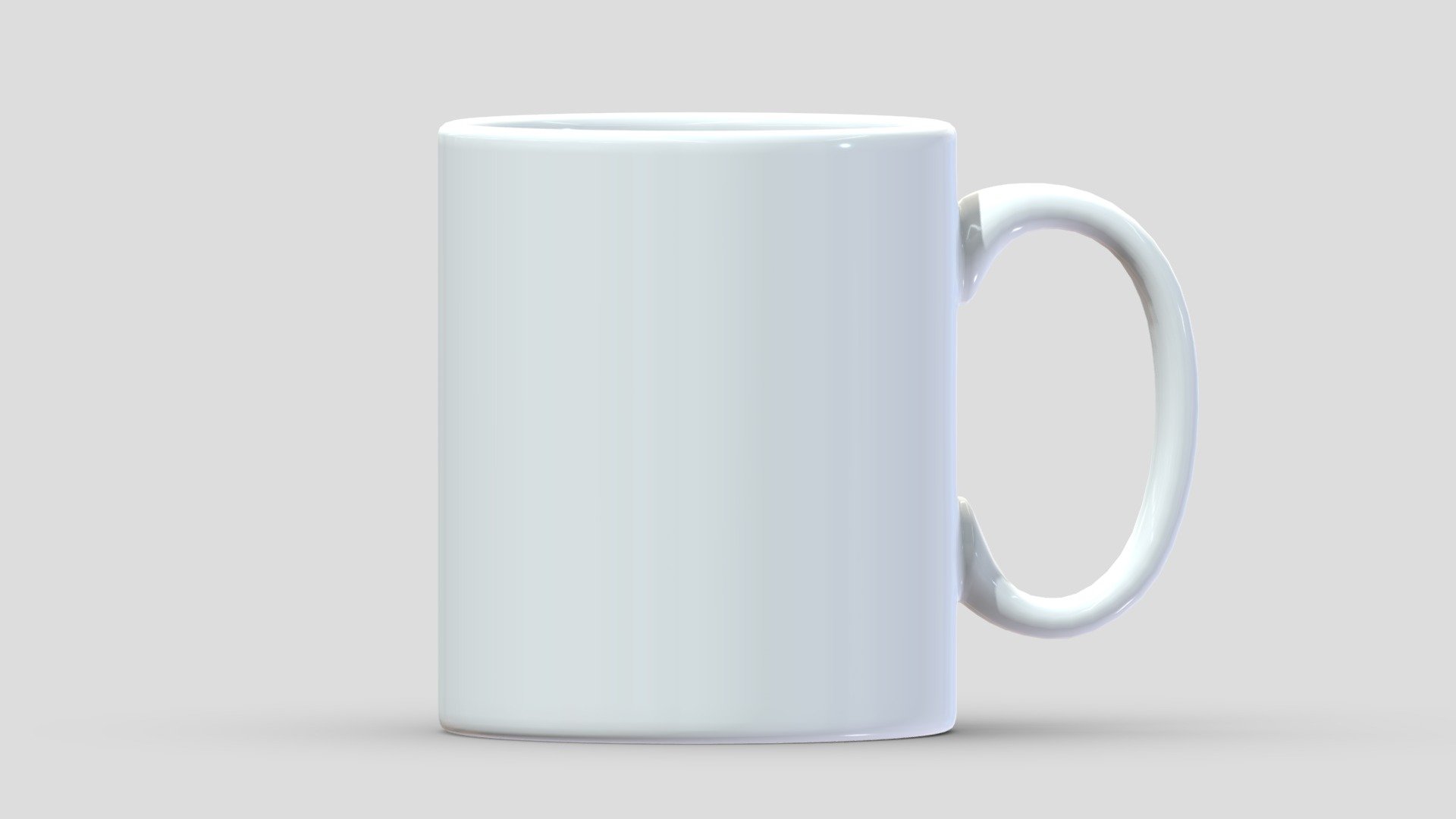 White Mug - Buy Royalty Free 3D model by Frezzy (@frezzy3d) [7f05f9b ...