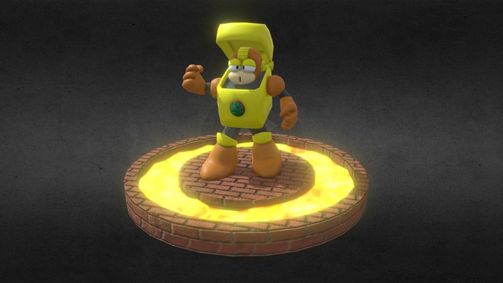 Heatman! 3D Model