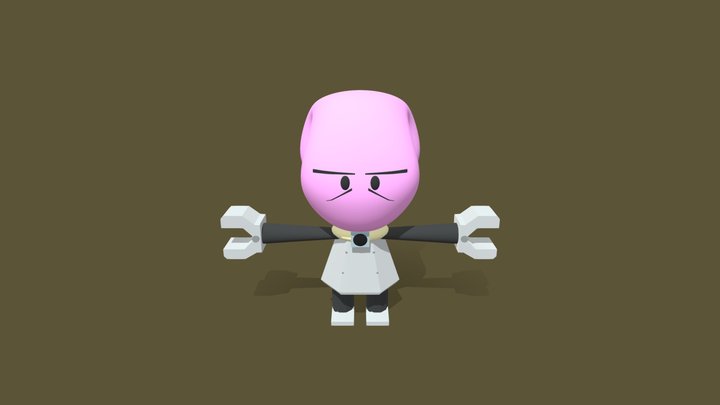 Octo Character 3D Model