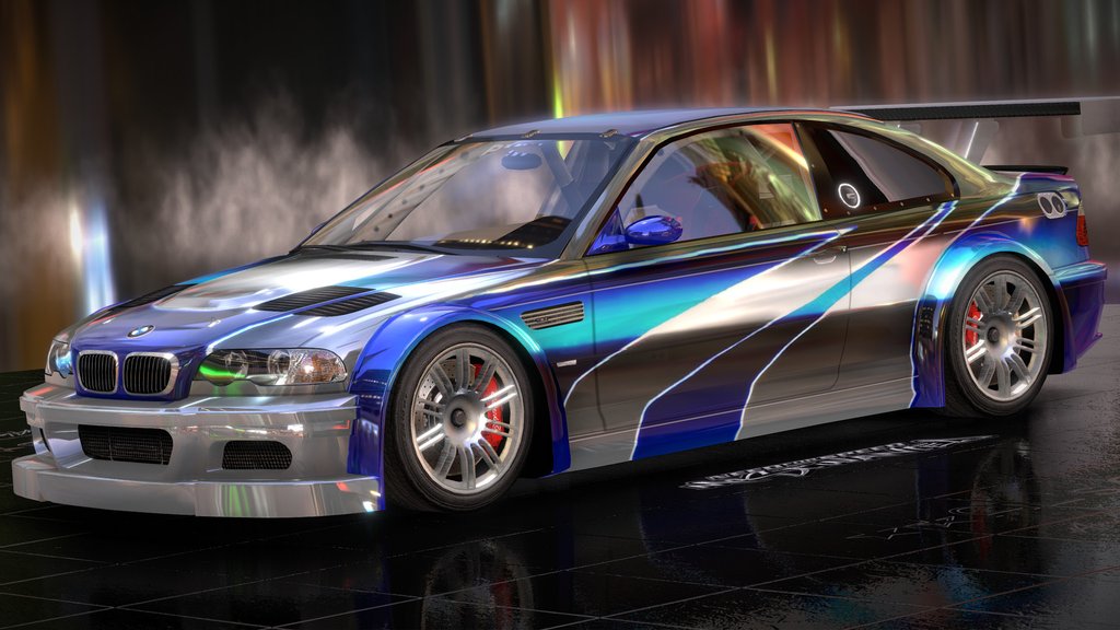 BMW M3 GTR E46 NFS Mostwanted
