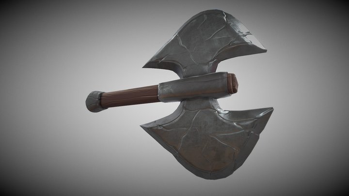 Dwarf weapon 3D Model