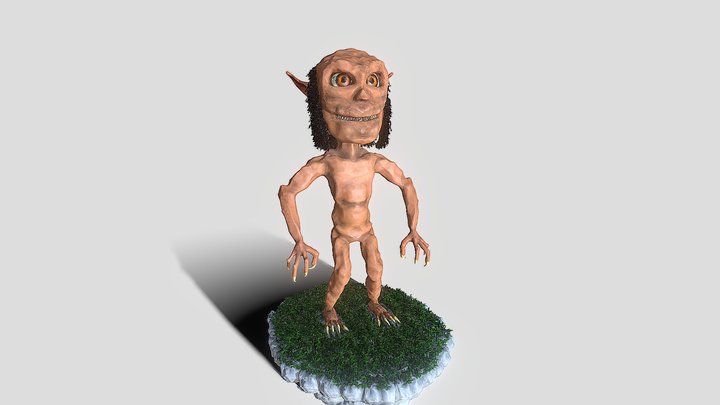Mountain Troll 3D Model