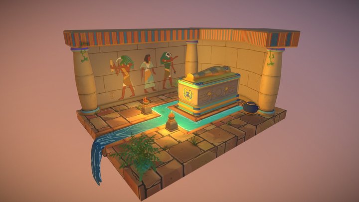 Kings Tomb 3D Model