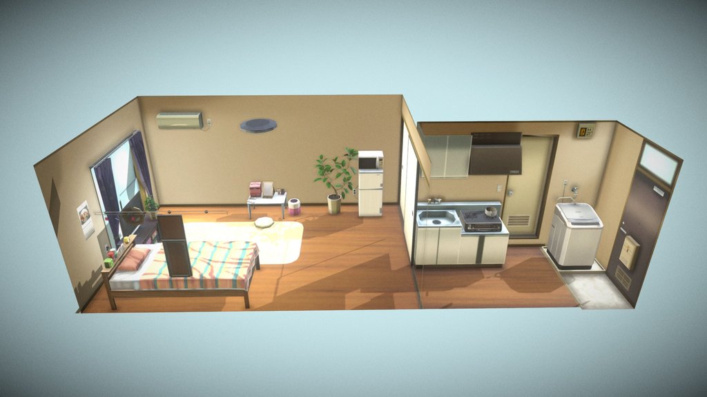 Small Apartment (morning version)