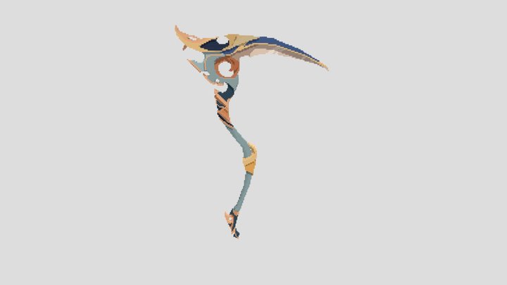 Kenzai Scythe 3D Model