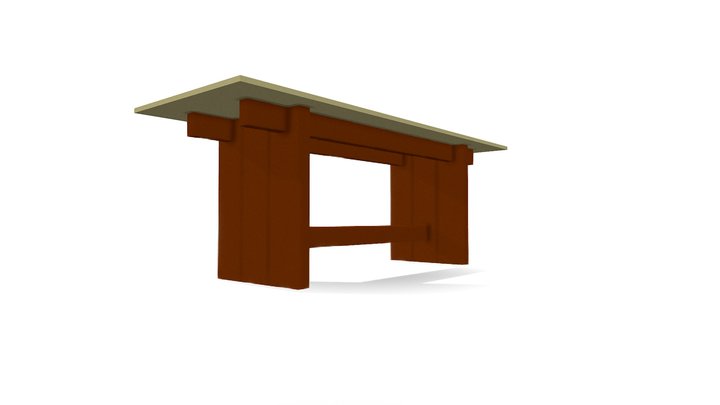 Mesa ÓP OBJ 3D Model