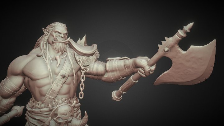 Orc 3D Model