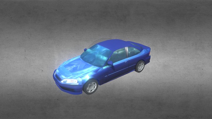 Generic Sedan 3D Model