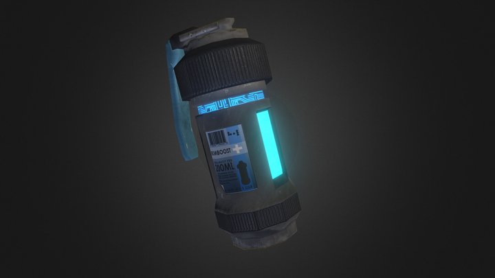 University Project - Healing Grenade Asset 3D Model