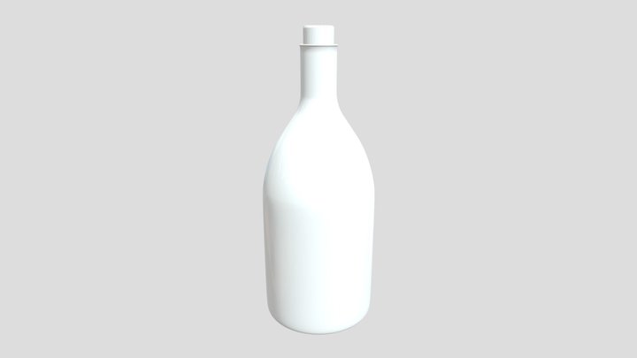 Message in Bottle 3D Model