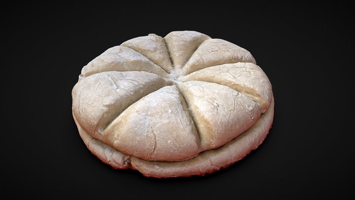 Roman Bread Photogrammetry 3D Model