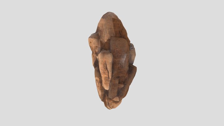 Mountain Cliff Stone Red – Modello 3D gratuito STL