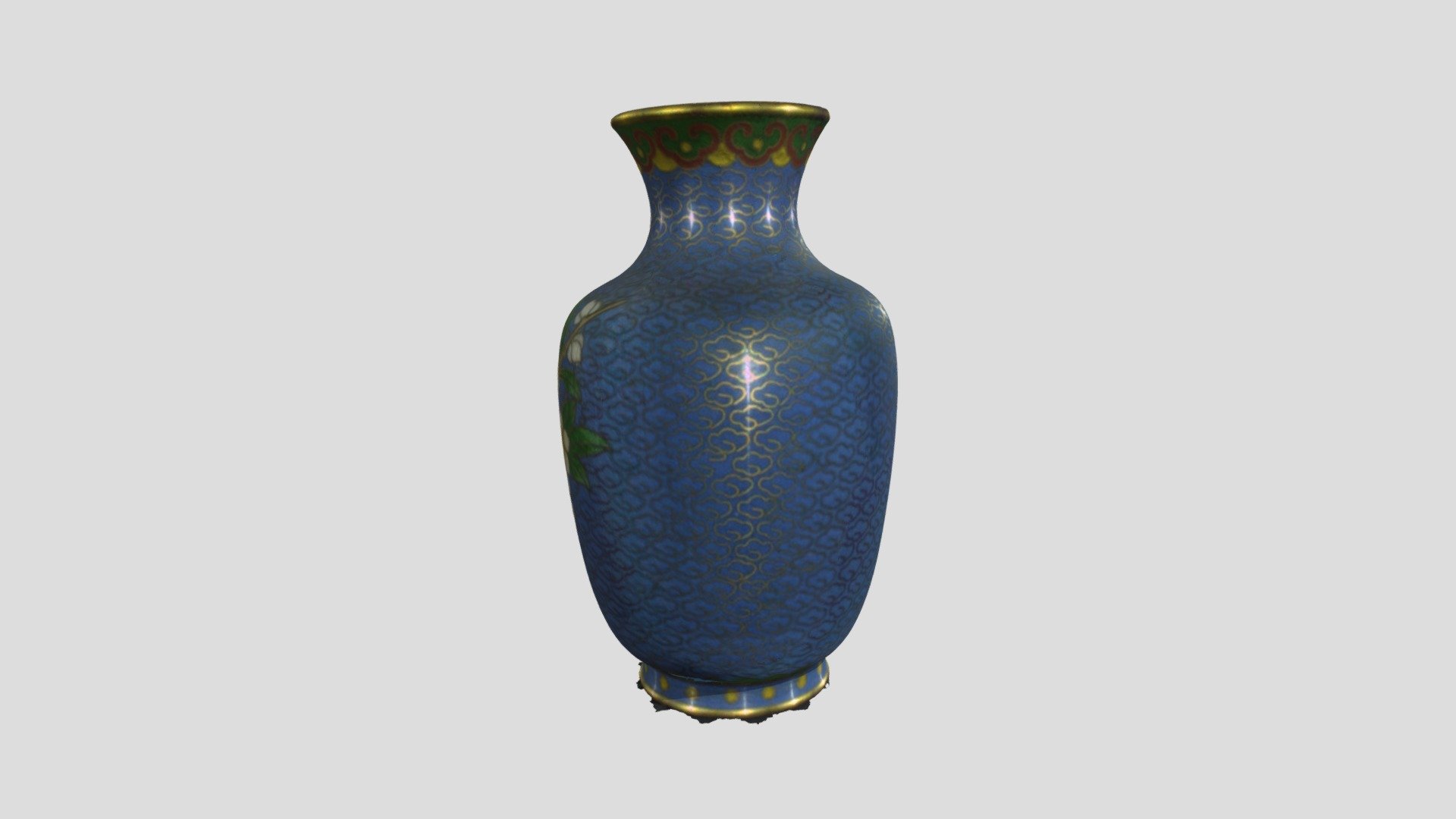 Sm Blue Vase