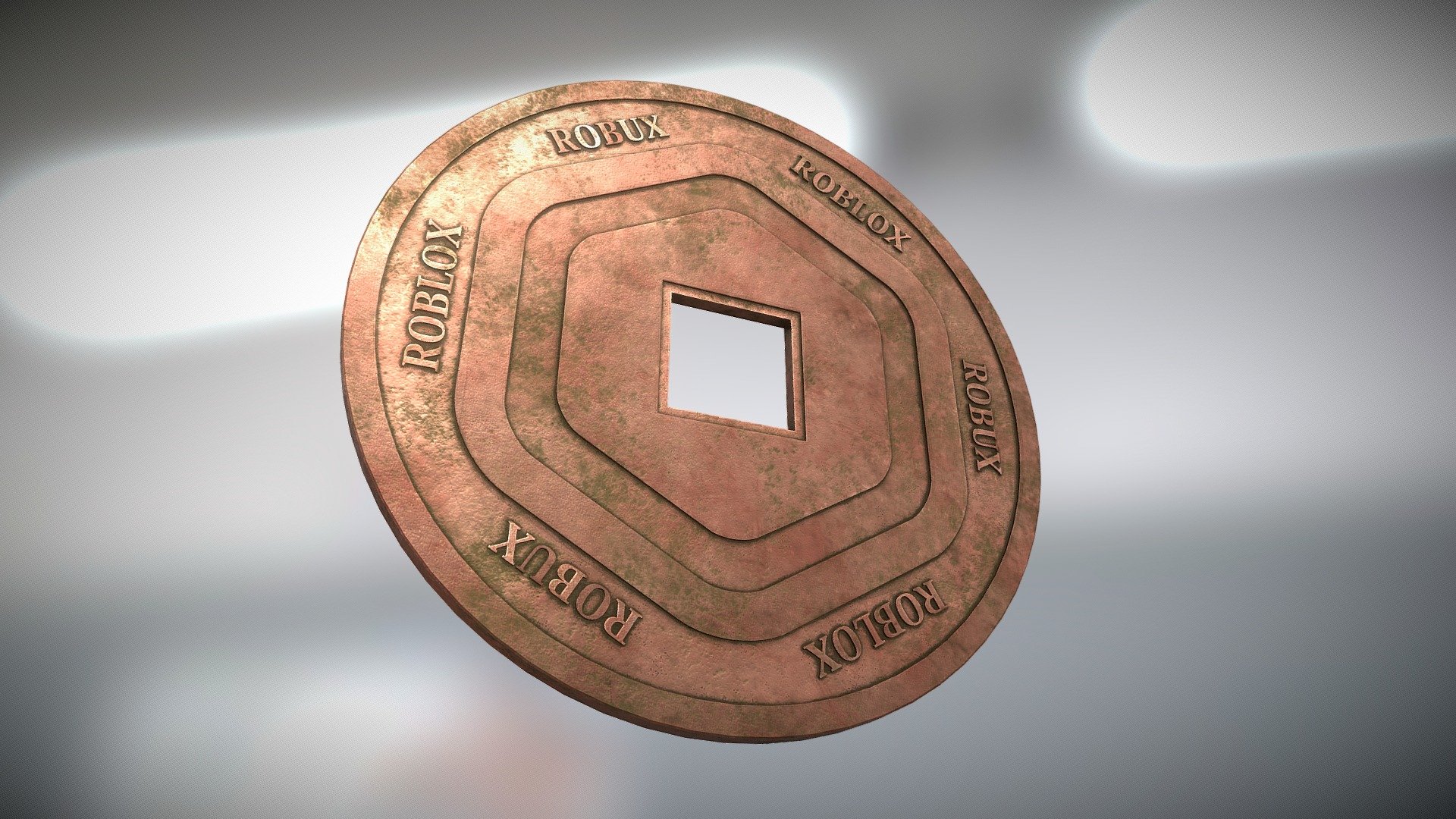 Robux coin - 3D model by 3dprintdad on Thangs
