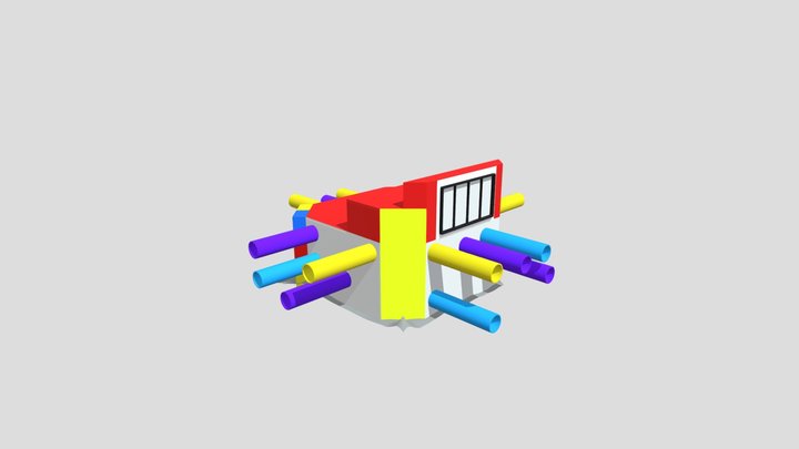 poppy-playtime-chapter3-new-whack-a-wuggy 3D Model