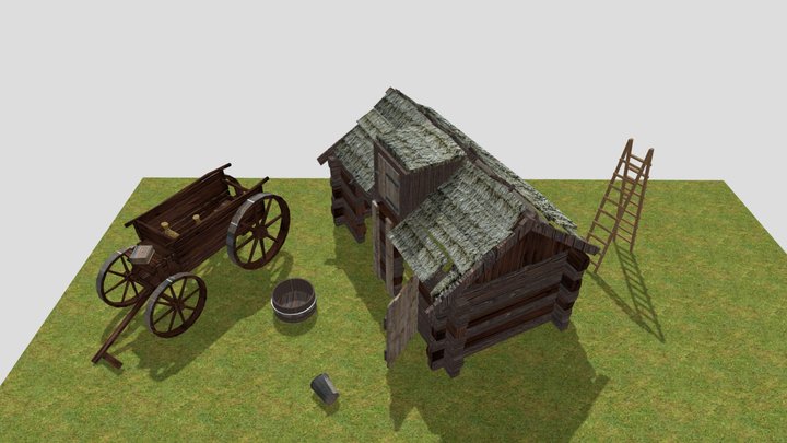 Little Village 3D Model