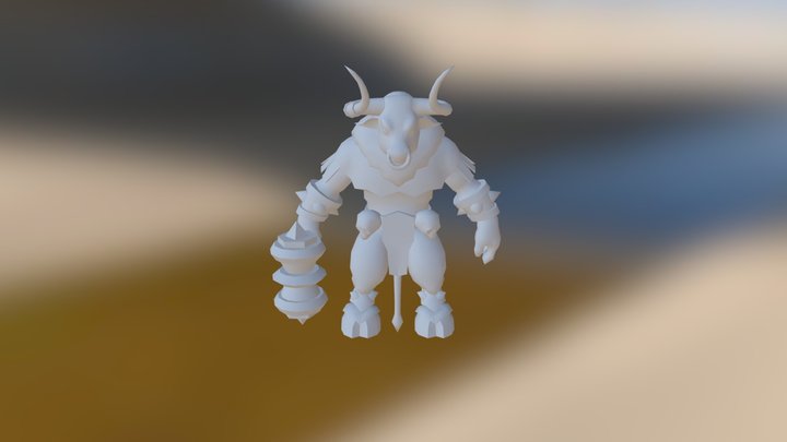 Minotaur 3D Model