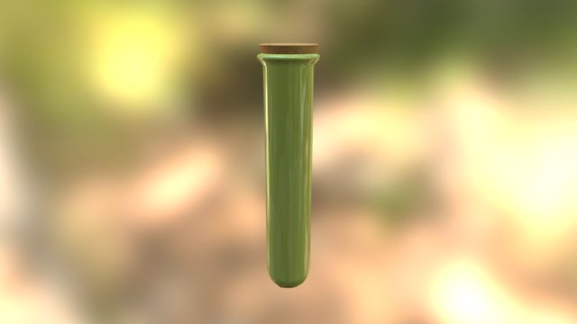 Vial 3D Model