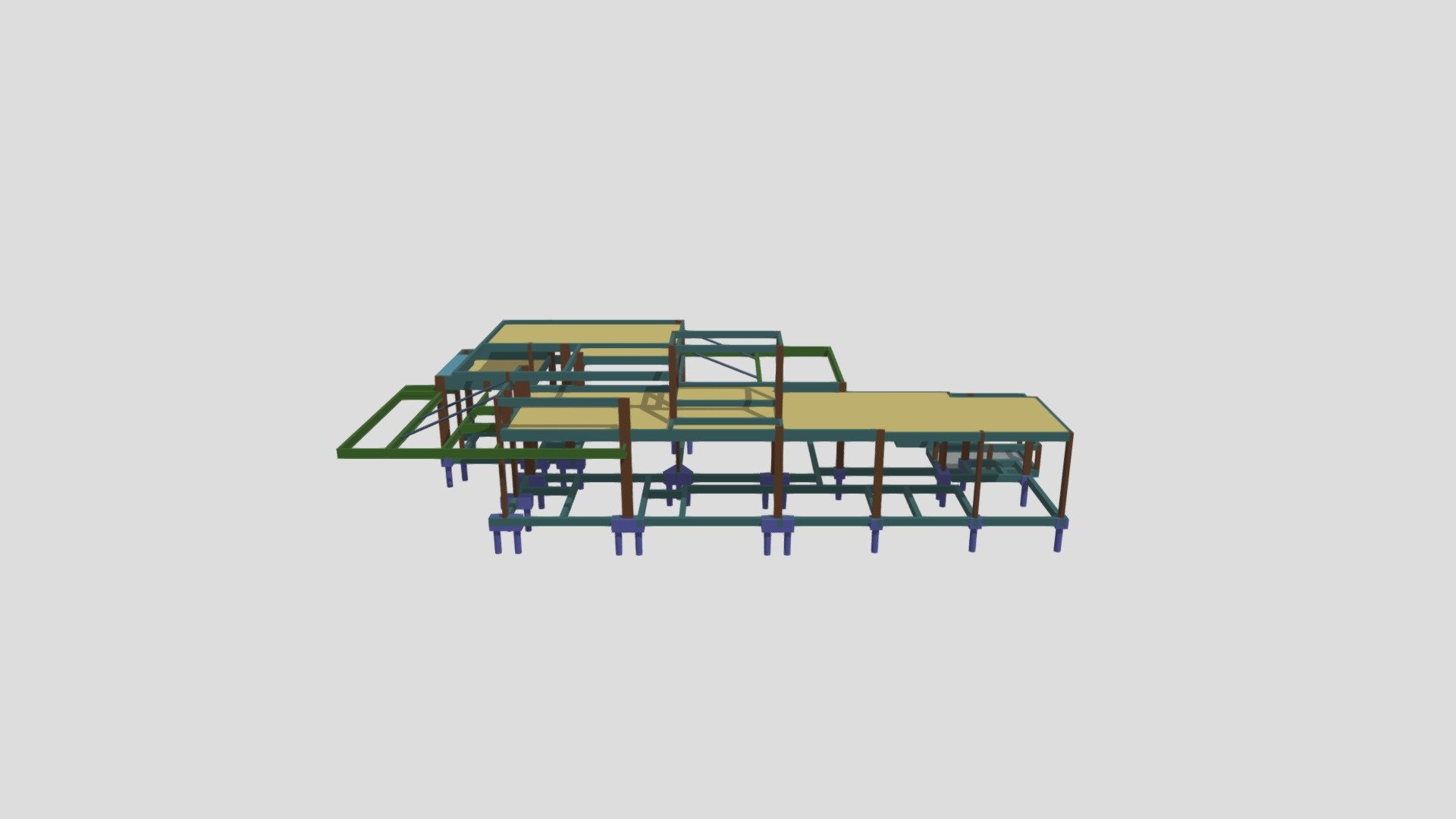 3D Residência FJK - Quintas De São José