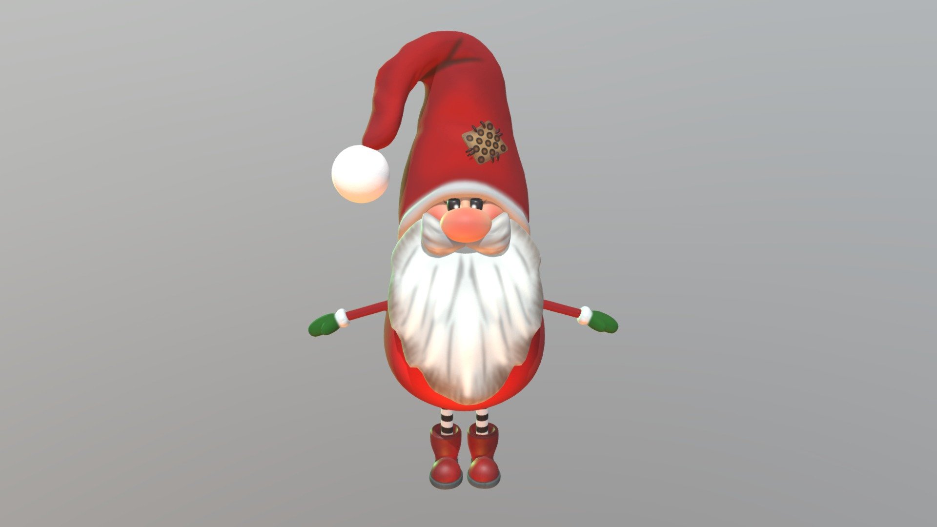 gnome red - Buy Royalty Free 3D model by lemberovairina [7f10870 ...