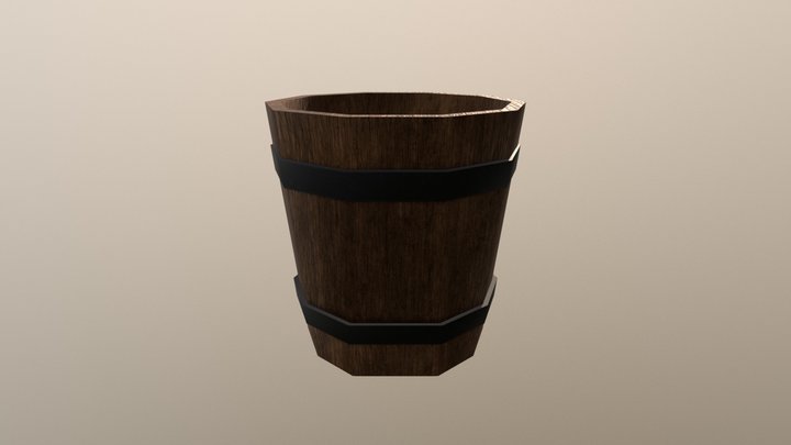 Bucket - Viking Hall 3D Model