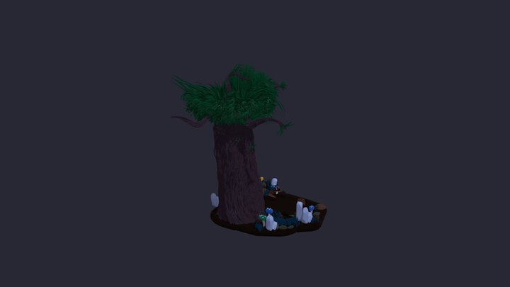 magic tree 3D Model