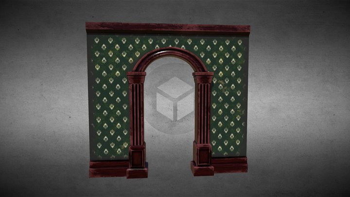 Wall Tile-Set Part 4 Wall Arch
