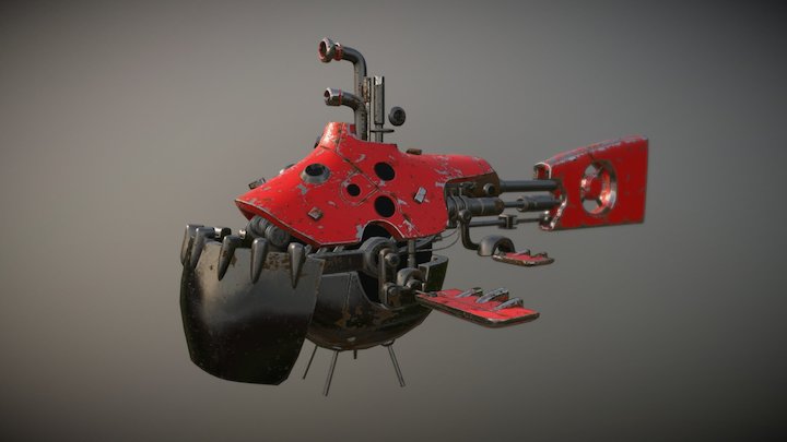 FishV1 3D Model