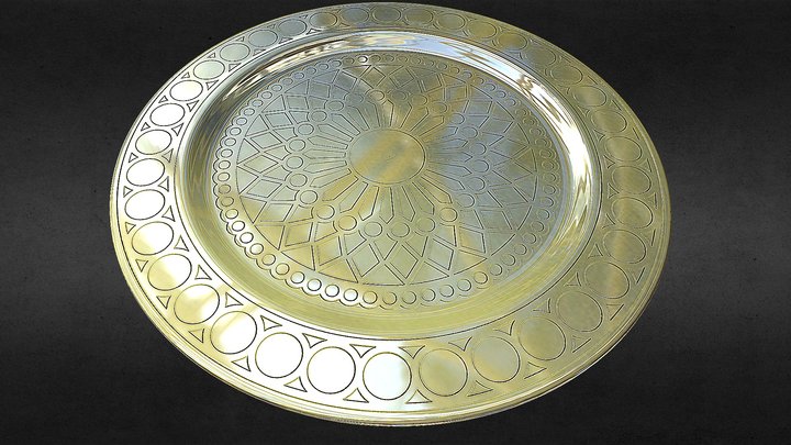 New Plate Design 3D Model