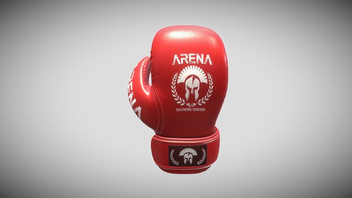 Kickboxing Glove 3D Model