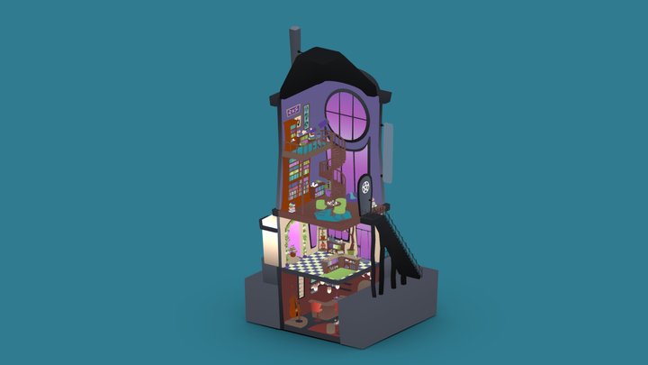 The Wizards Hangout 3D Model