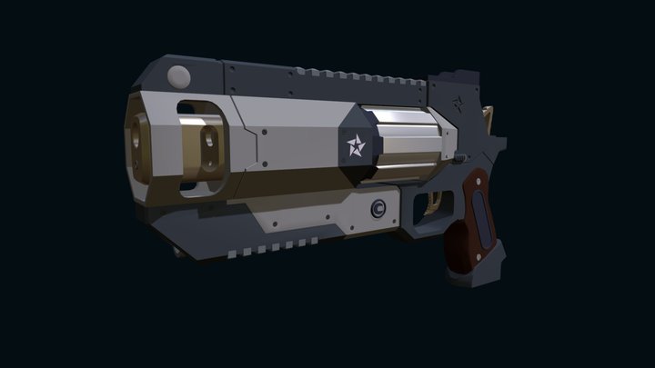 XYZ  Detalis. Homework 6 Apex Legends Wingman 3D Model