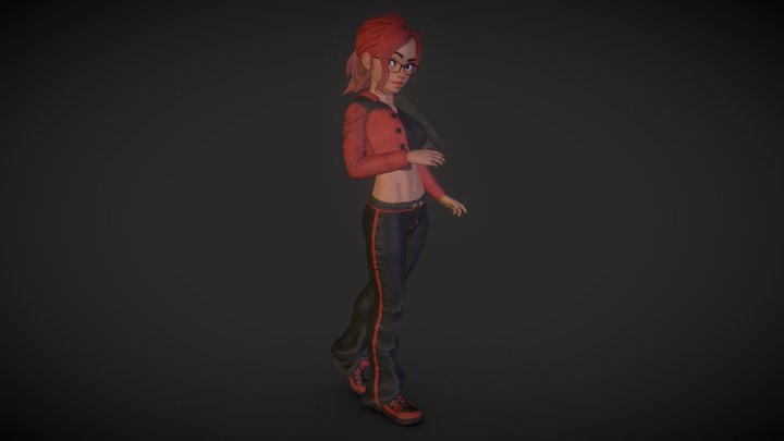 Red 3D Model