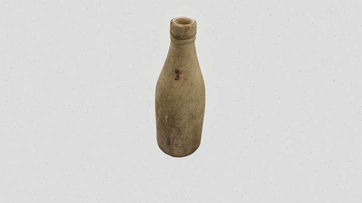 Ginger Beer Bottle 3D Model