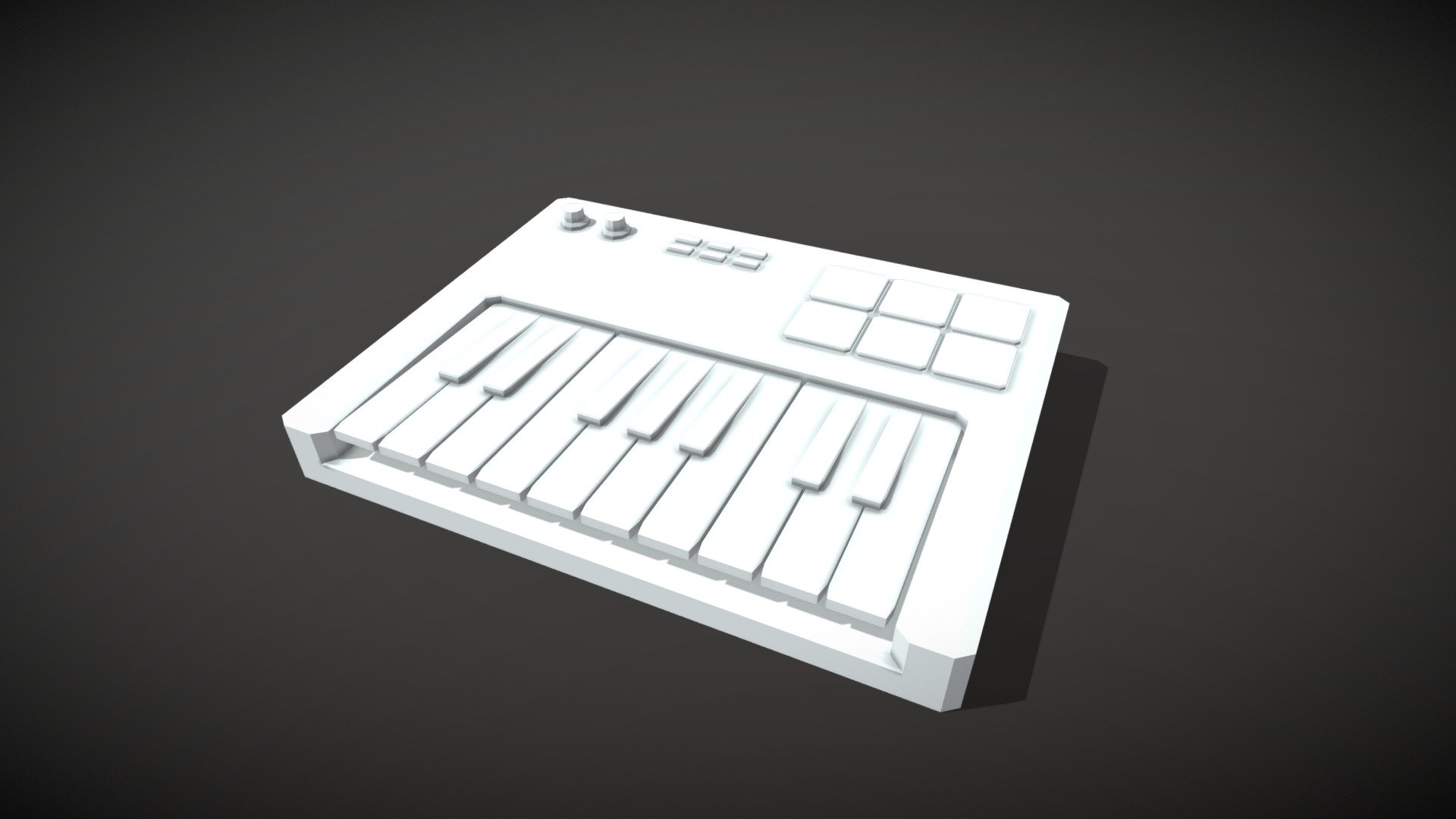 Low Poly Midi Model (Base) - 3D model by BekoCan Games (@bekocangames ...