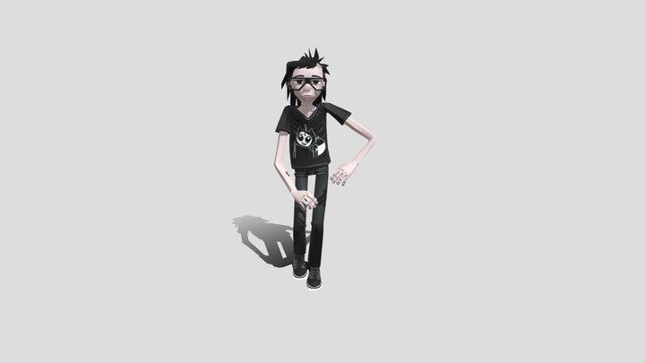 Skrillex_ Animation 3D Model