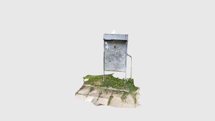 Bulletin board Nástěnka 3D Model