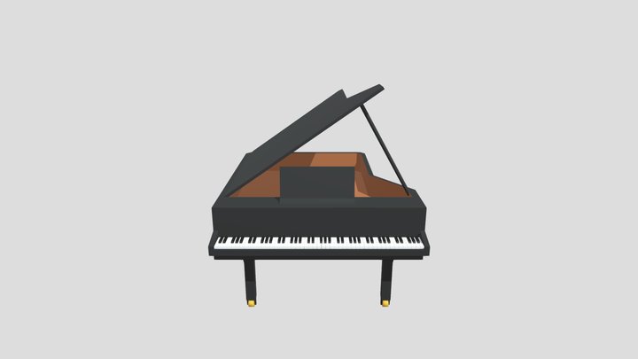 Piano 3D Model