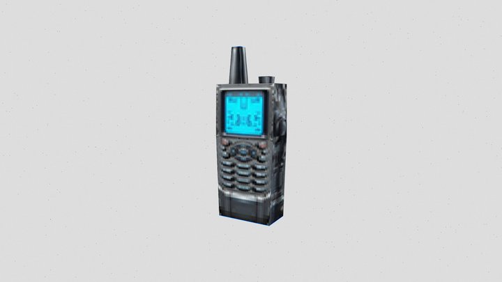 Walkie Talkie 3D Model